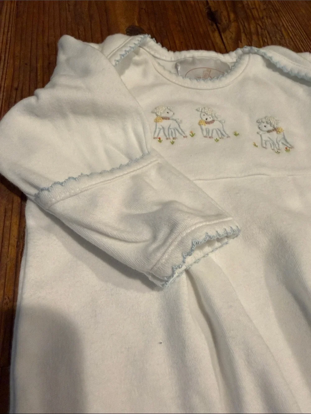 The Yellow Lamb NB Gown